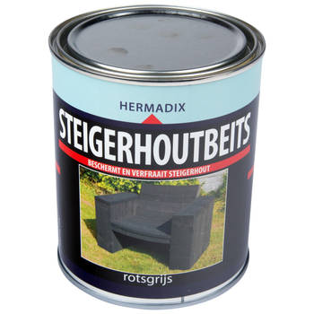 Hermadix - Steigerh.beits rots grijs 750 ml