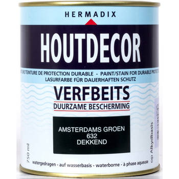 Hermadix - Houtdecor 632 amsterdam groen 750 ml