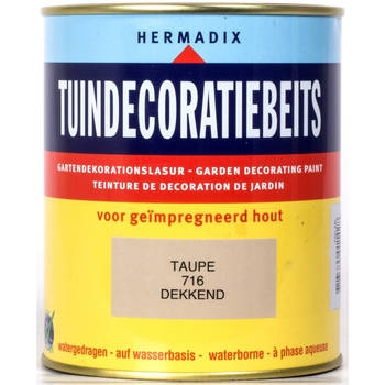 Hermadix - Tuindecoratiebeits 716 taupe 750 ml