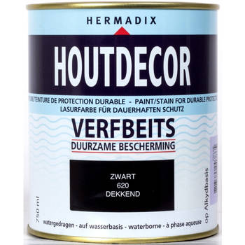 Hermadix - Houtdecor 620 zwart 750 ml