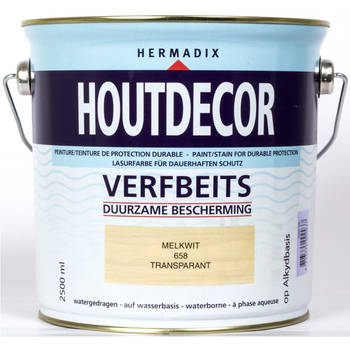 Hermadix - Houtdecor 658 melkwit 2500 ml