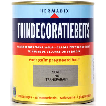 Hermadix - Tuindecoratiebeits 787 slate 750 ml