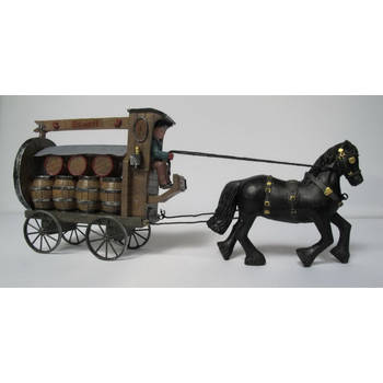 Dickensville - Bierwagen m paard Us Heit