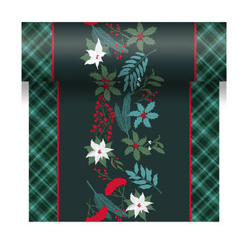 Nampook - Rol 3in1 l40b480 cm xmas garden tartan