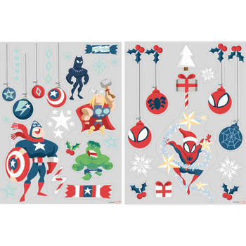 Kurt S. Adler - Raamsticker plc marvel l42cm