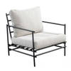 Yoi - Ki lounge chair alu dark grey