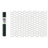 Giardino - Zeskant gepl. 25x1.0mm x 100cm x 2.5m ral 6005 groen