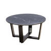 Yoi - Teeburu coffee table 60x31cm. alu black/slate