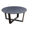 Yoi - Teeburu coffee table 75x35cm. alu black/slate