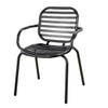 Yoi - Tomo dining chair alu/black