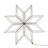 Anna's Collection - Outdoor Black 8-Pointed Star 73X73Cm/200Led Classic Warm Wit