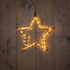 Anna's Collection - B.O.T. Outdoor Black Star 40X40,5 cm60Led Classic