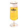 Bierglas gadget/kado Bierkaars - Duits bier - H18 cm - Vaderdag/verjaardag - figuurkaarsen