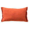 Dutch Decor - LASSE - Kussenhoes 30x50 cm 65% gereclycled katoen - Eco Line collectie - Potters Clay - oranje