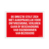 Pickup - Combi-Bord 23x33 cm De directie stelt zich niet...