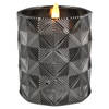 Magic Flame - LED kaars in glas 9cm smokey B/O