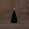 Anna's Collection - B.O.T. 3D Wick Black Christmas Tree Wax 9,5X20 cm