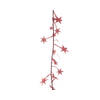 Everlands - Guirlande lametta d16h270 cm rood