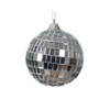 Decoris - Kerstballen foam d6l6 cm zilver kerst