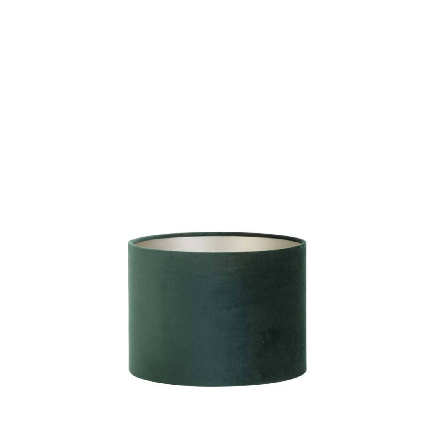 Kap cilinder 30-30-21 cm VELOURS dutch green Light & Living