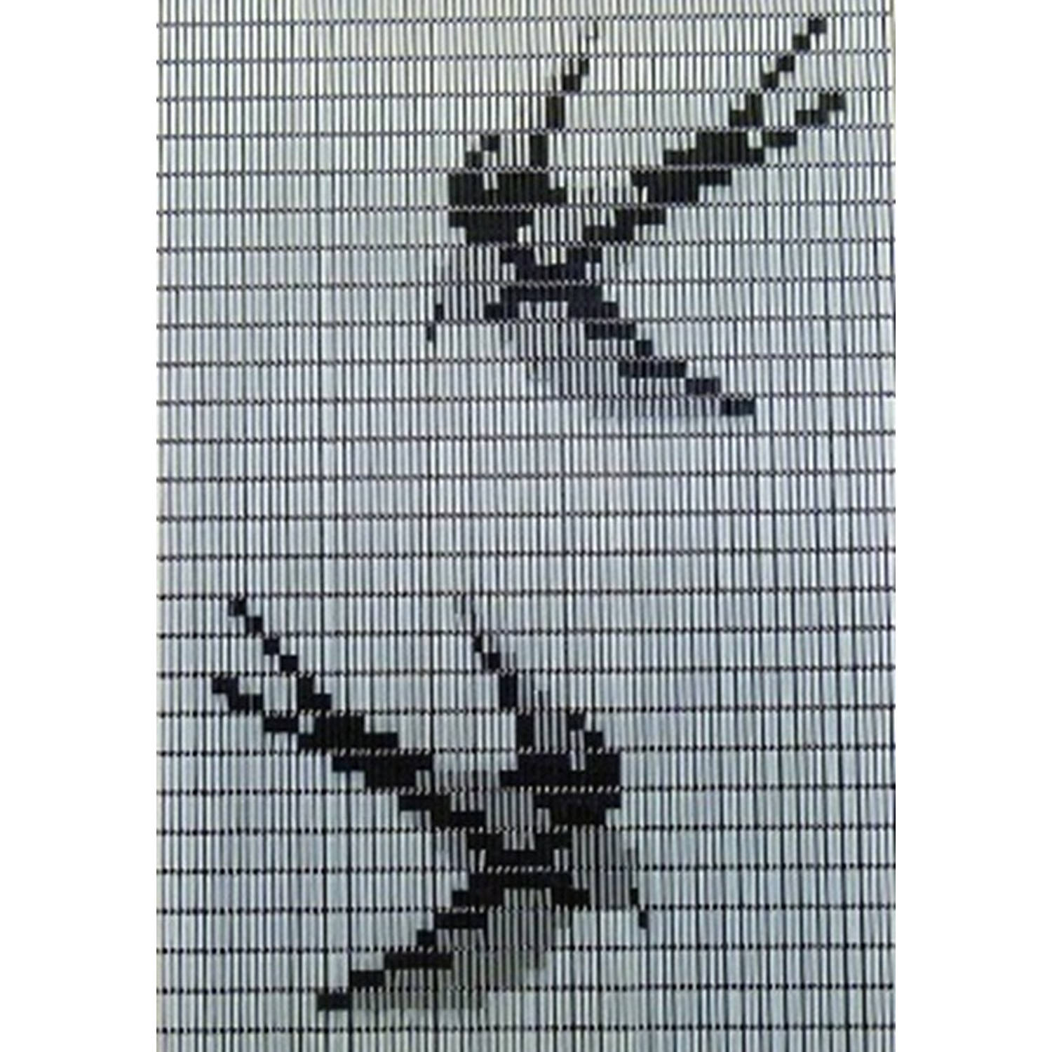 Hulzen Zwaluwen transparant 90x210cm