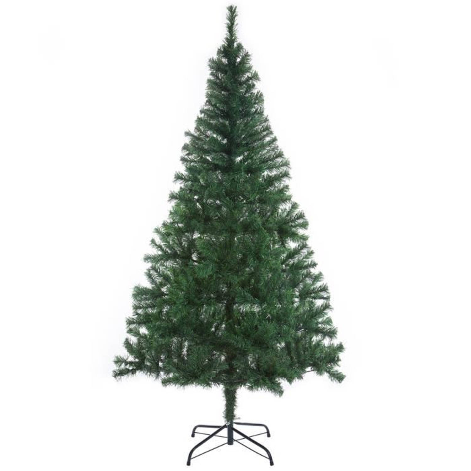 Kunst kerstboom, 180 cm, standaard, met verlichting, 120 x LED