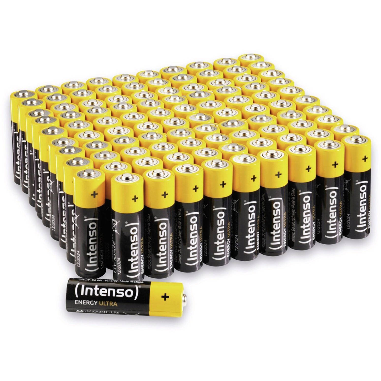(Intenso) Energy Ultra batterijen AA / LR06 - 100 Megapack (7501920MP)