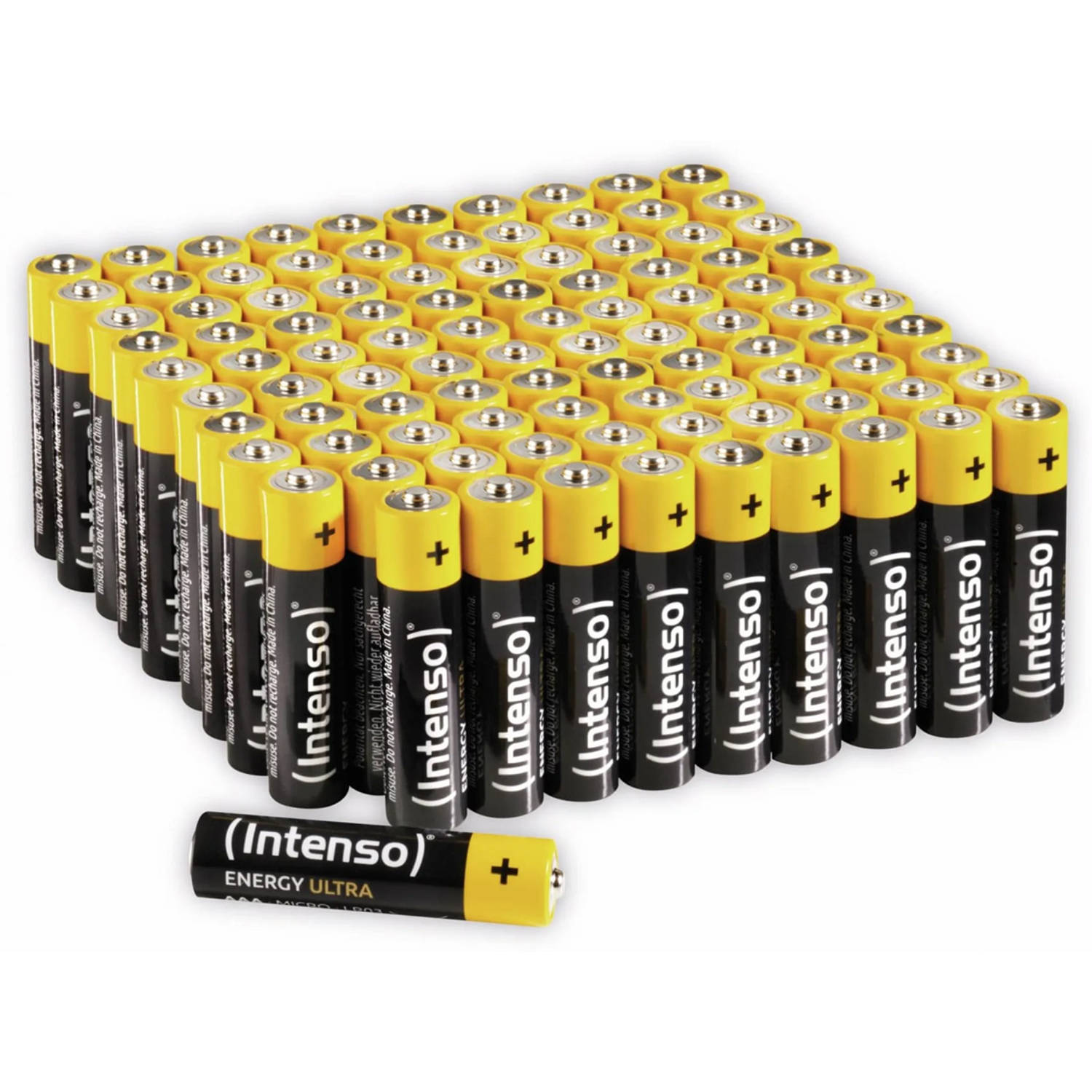 (Intenso) Energy Ultra batterijen AAA / LR03 - 100 stuks megapack (7501910MP)
