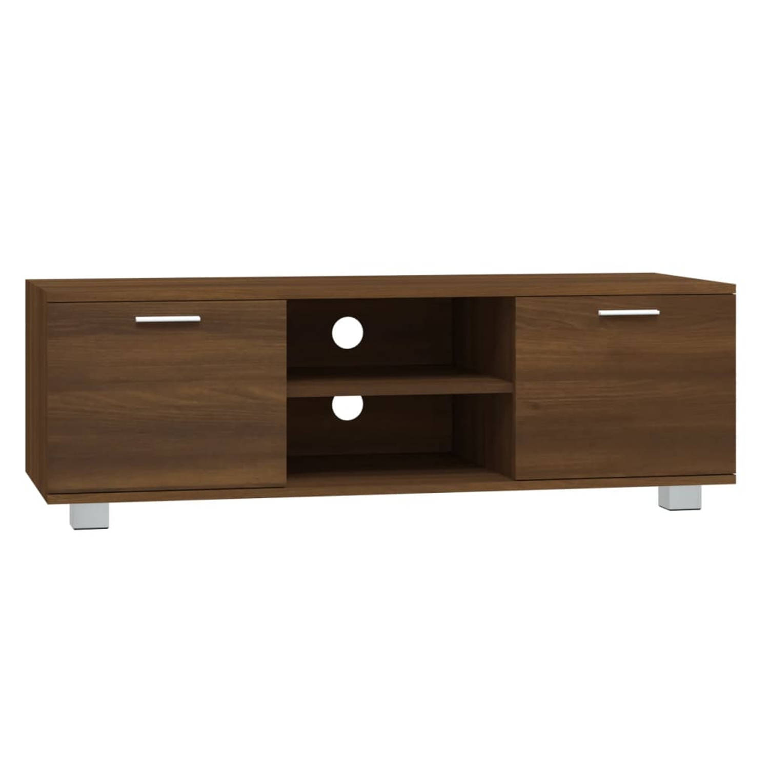 The Living Store TV-meubel - Modern - Tv-kast - 120x40.5x35 cm - Ken- Duurzaam hout