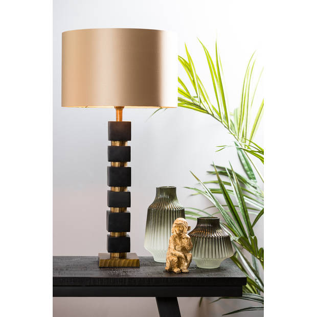 Light&living Kap cilinder 40-40-25 cm MONACO goud
