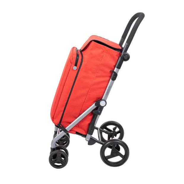 Boodschappentrolley Lite Duo - Rood Rood
