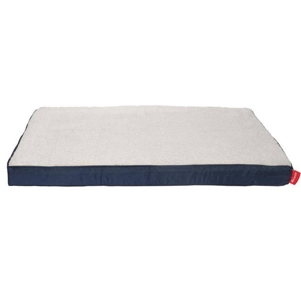 Snoozle Orthopedische Hondenmand - Zacht en Luxe Hondenkussen - Hondenbed - Wasbaar - Hondenmanden - L - 91cm - Blauw