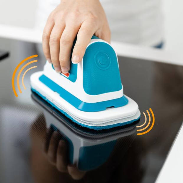 Livington MultiScrubber elektrische schrobber - accu-mop voor moeiteloos dweilen, schrobben en boenen