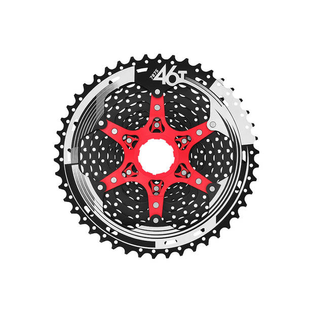 SunRace cassette 11SP CSMX8 11-46T zwart