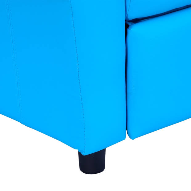 Kinderstoel - Kinderzetel - Kindersofa - Kinderbankje - Relaxstoel - Blauw - 62 x 56 x 69 cm