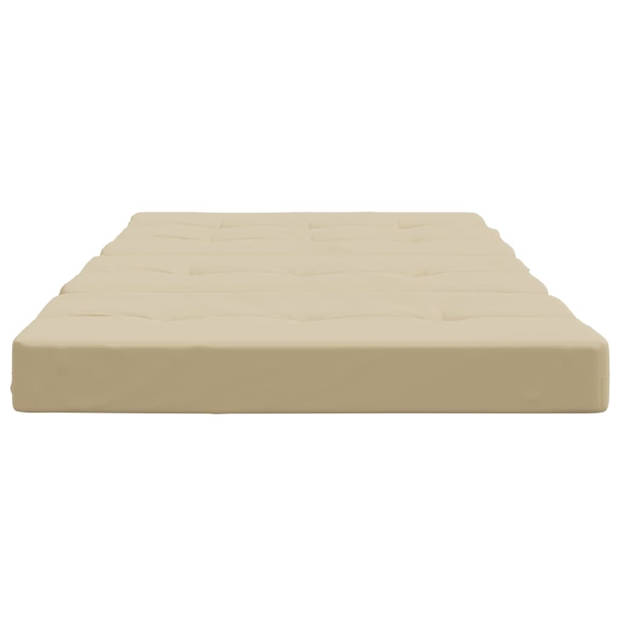 The Living Store Terrasstoelkussen - Beige - 180 x 55 x 7 cm - Oxford Stof - Waterafstotend