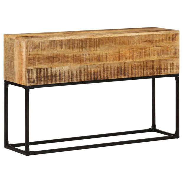 The Living Store Consoletafel - Hout - 120 x 30 x 75 cm - Bruin