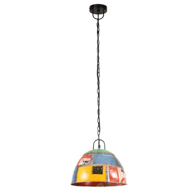 The Living Store Hanglamp Industrieel - 31x26 cm - Meerkleurig