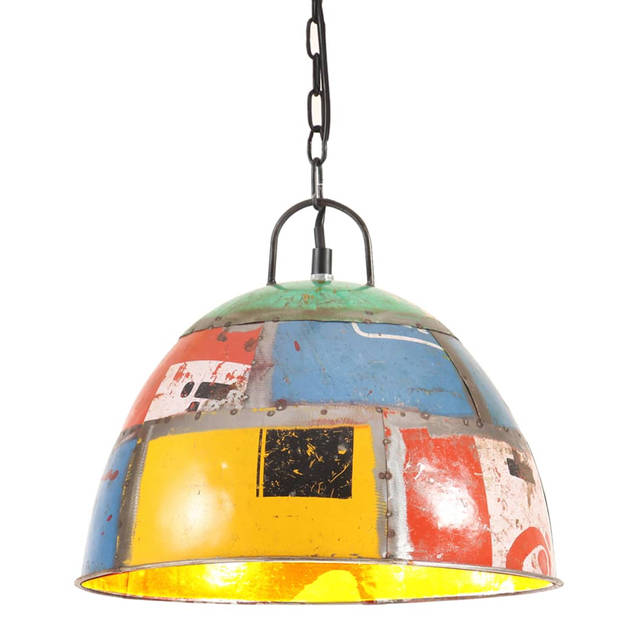 The Living Store Hanglamp Industrieel - 31x26 cm - Meerkleurig