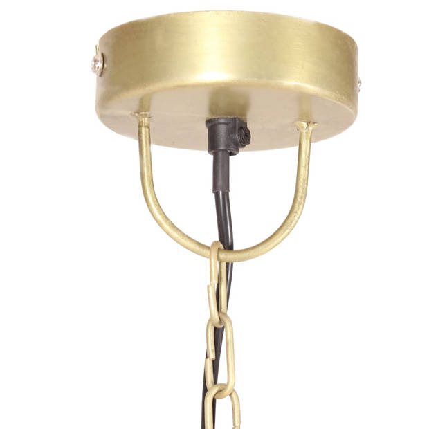 The Living Store Hanglamp Industriële Stijl - 48 x 41 cm - Messing - E27 fitting