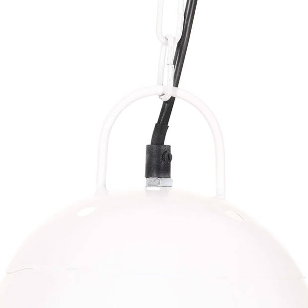 The Living Store Hanglamp - Industrieel - 32 cm - Wit