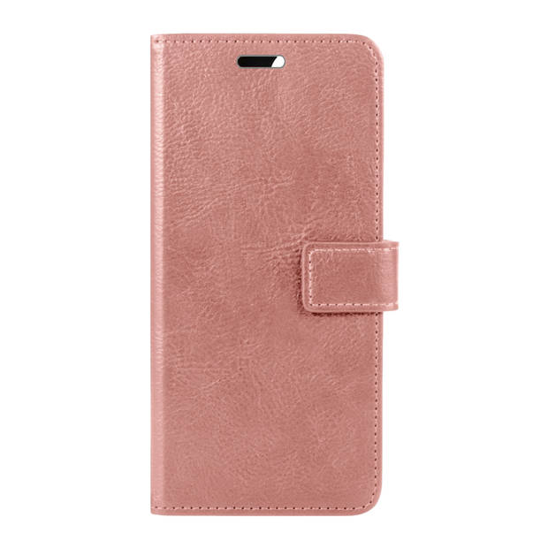 Basey OnePlus Nord 3 Hoesje Book Case Kunstleer Cover Hoes - Rose Goud