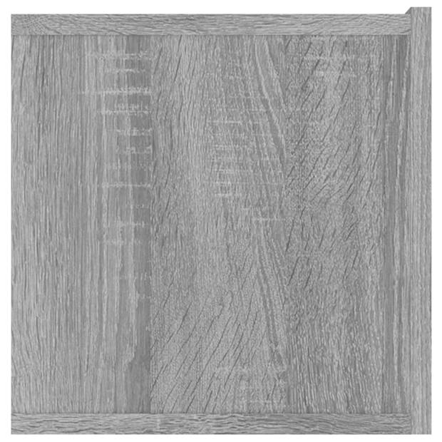 vidaXL Tv-meubelen 2 st 80x30x30 cm bewerkt hout grijs sonoma eiken