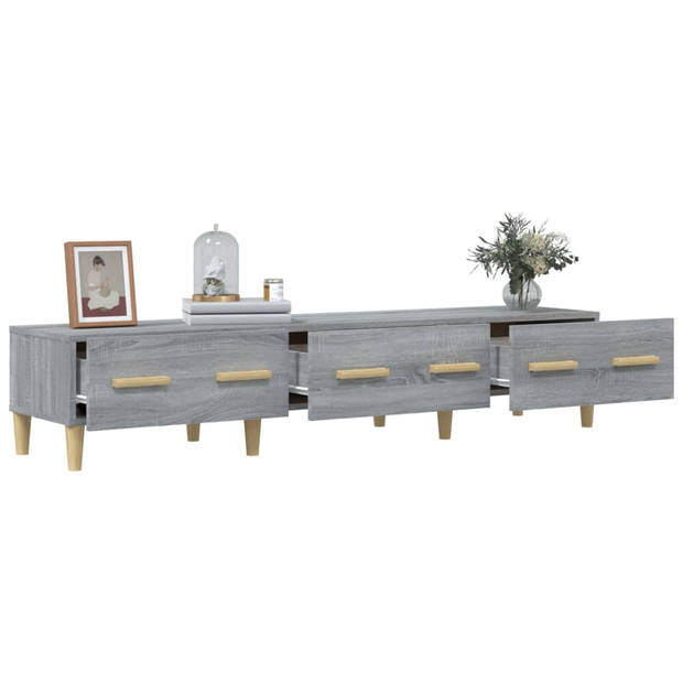 The Living Store TV Meubel - Sonoma Eiken - 150 x 34.5 x 30 cm - Modern en Stevig