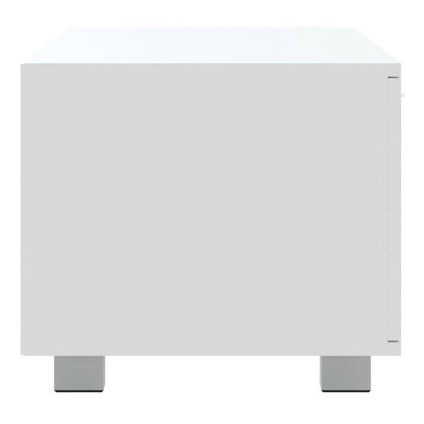 vidaXL Tv-meubel 140x40,5x35 cm bewerkt hout wit