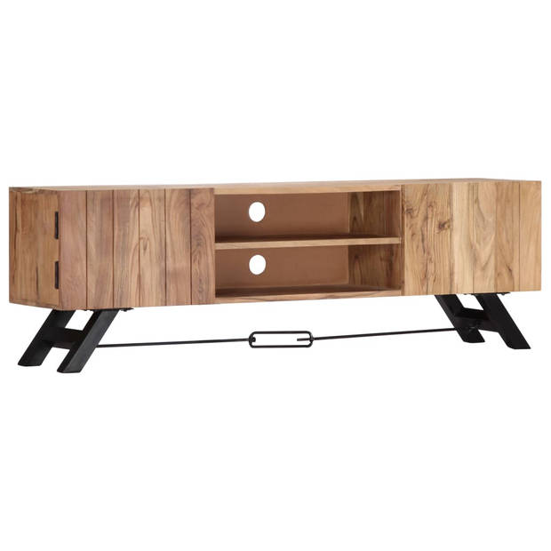 The Living Store Hifi-kast - Acaciahout - 140 x 30 x 45 cm