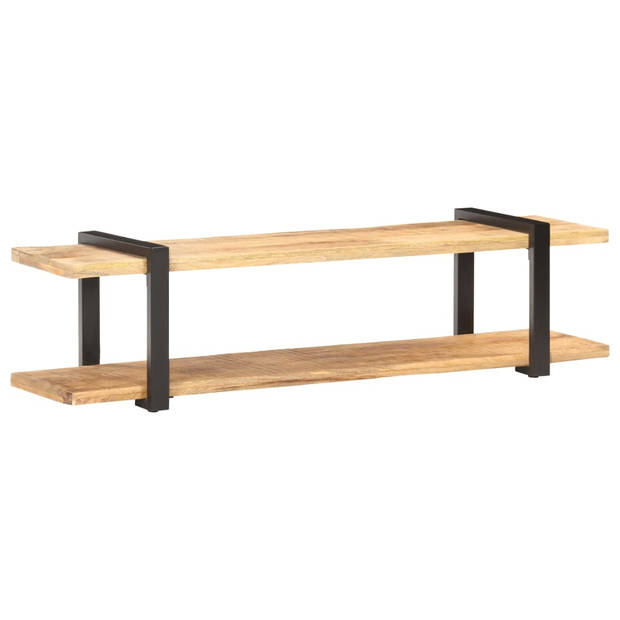 vidaXL Tv-meubel 160x40x40 cm massief ruw mangohout