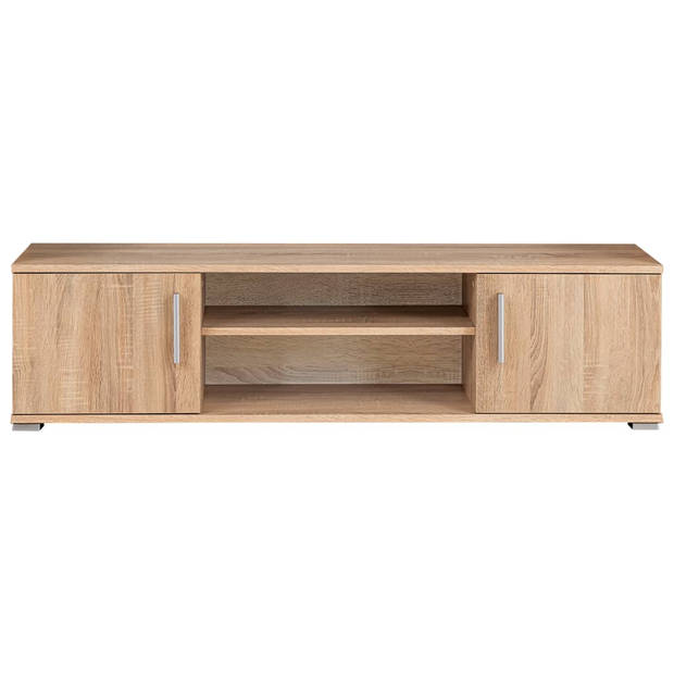 The Living Store Wandmeubel - - Afmeting- 260 x 30 x 180 cm - Eigentijds design