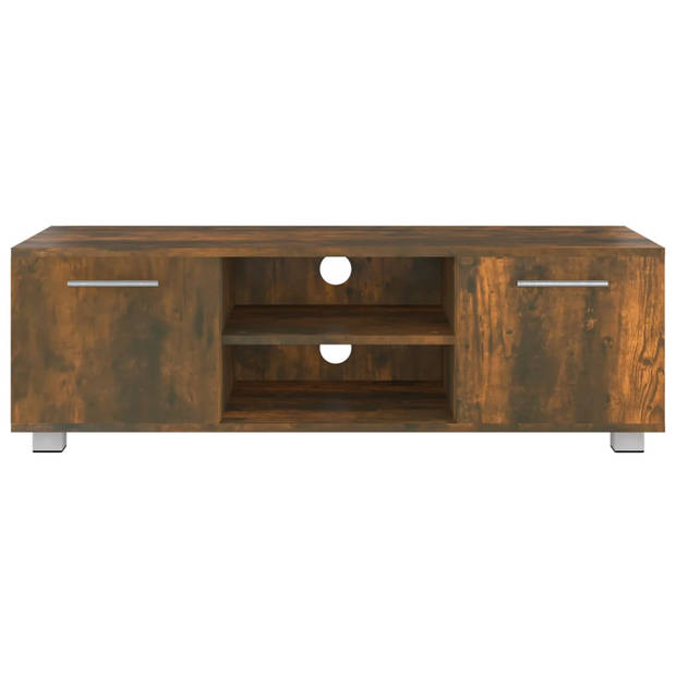 The Living Store Tv-meubel - Trendy Design - 110 x 40 x 35 cm - Gerookt eiken