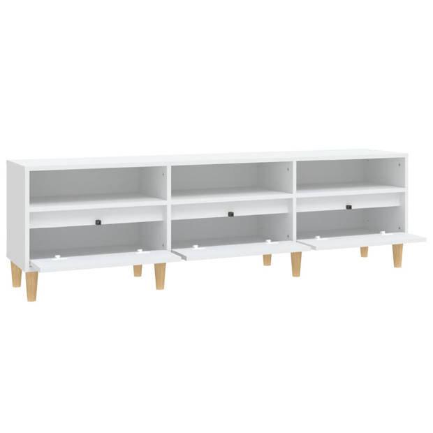 The Living Store tv-kast Classic - tv-meubel - 150 x 30 x 44.5 cm - wit